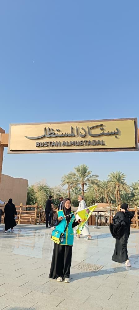 Potret Mutawwifah Habibah Kamal di Tanah Suci